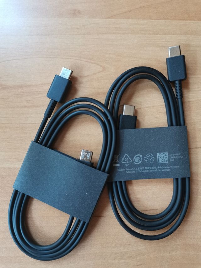 CABLES USB-C  ORIGINALES SAMSUNG-CARGA RÁPIDA