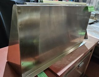 ESTANTE MURAL COMPACTO ACERO INOX.