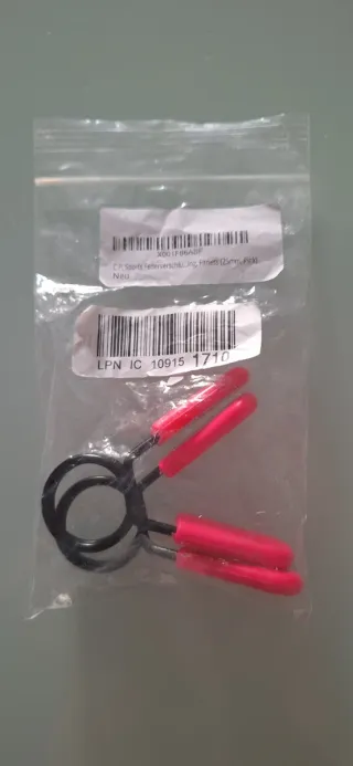 4 Cierres para barras de  25mm - 2 uds 4 piezas