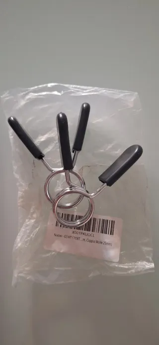 4 Cierres para barras de  25mm - 2 uds 4 piezas