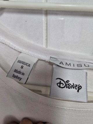 Camiseta Minnie Mouse blanca