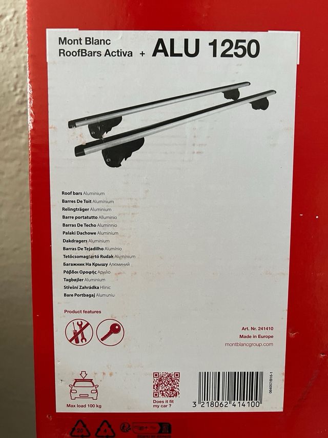 Barras portaequipajes Ford Puma (2020-2025) Baca