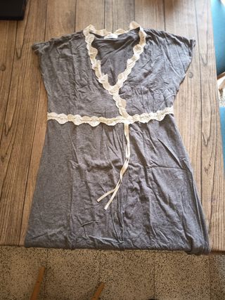Camisón gris premamá - Talla única