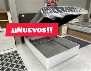 Cama colchón con arcón