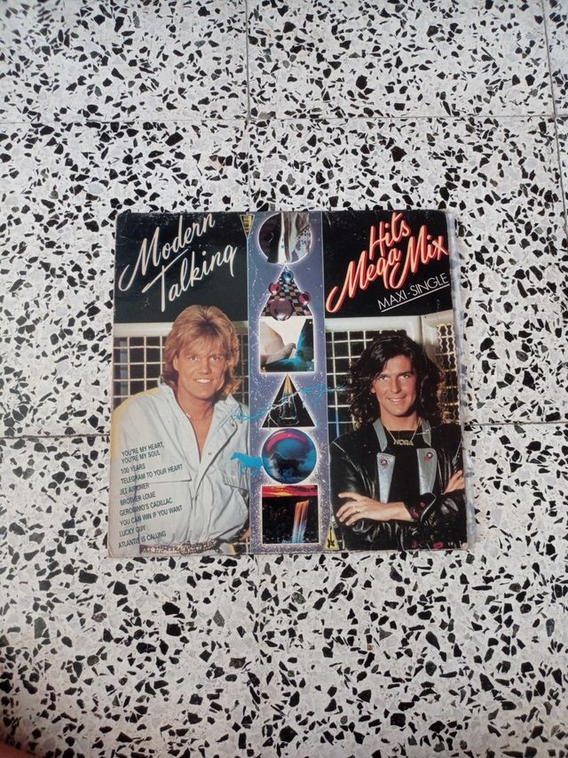 Vinilo Modern Talking Hits Mega Mix