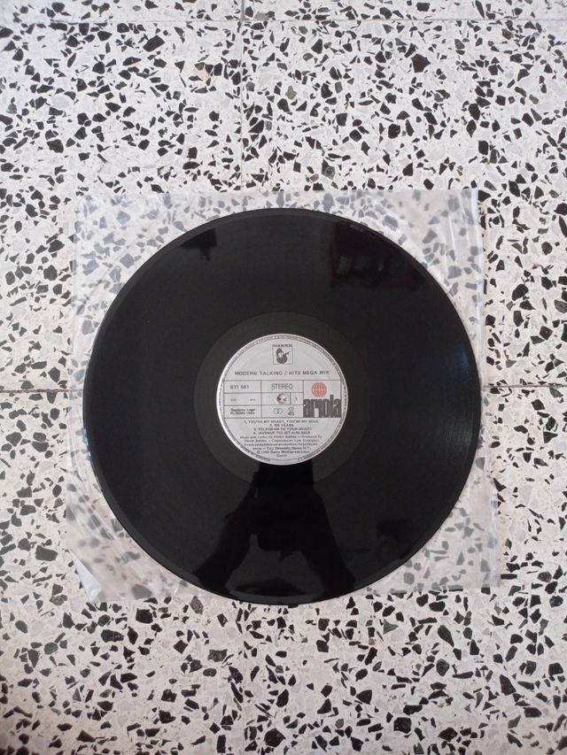 Vinilo Modern Talking Hits Mega Mix