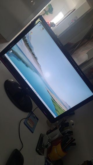 Monitor LG - Pantalla negra