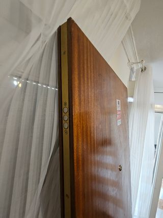 Puerta maciza seguridad