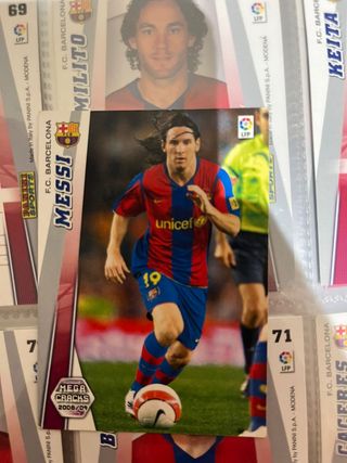 Cromos Messi 