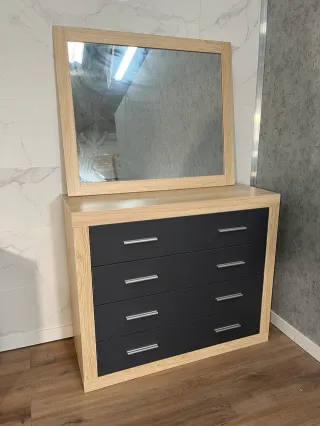 Cómoda con espejo - pagas en casa