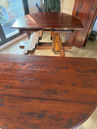 Mesa extensible madera