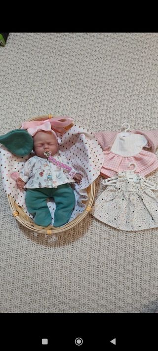 Bebé Reborn Silicona 20cm