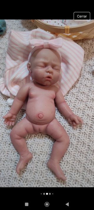 Bebé Reborn Silicona 20cm