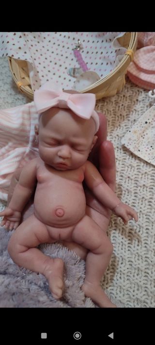 Bebé Reborn Silicona 20cm