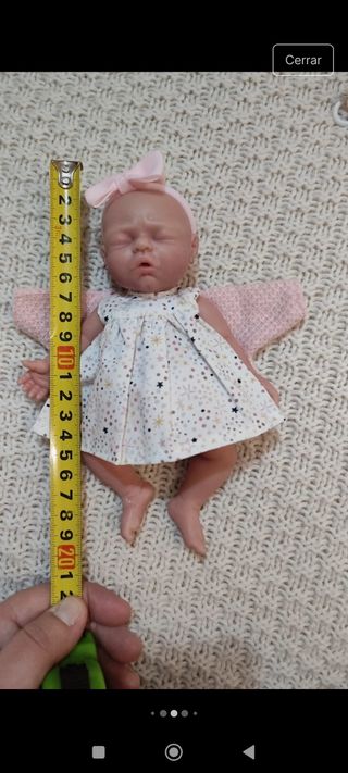 Bebé Reborn Silicona 20cm