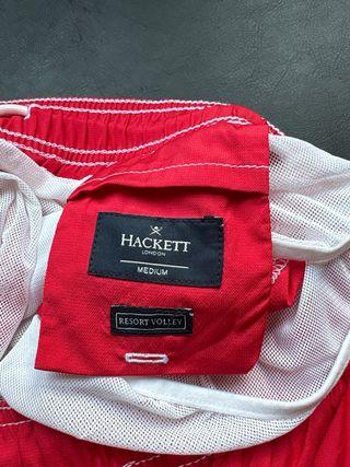 Bañador rojo hombre