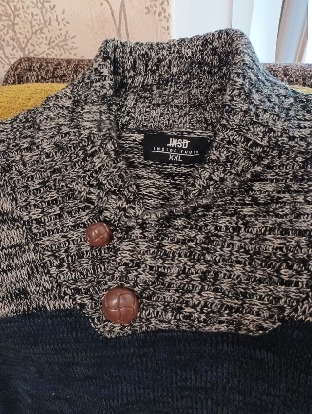 Jersey INSIDE XXL - Azul y Gris