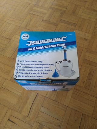 Silverline extractor de aceite de motor
