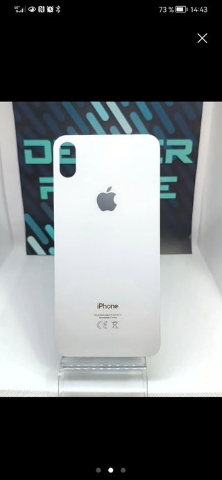 Carcasa trasera iPhone X blanca