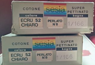Filato Sesia cotone n.8 perlato