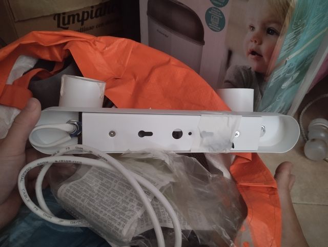 Lámpara baño blanca - nueva