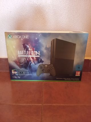 Caja vacía Xbox One Battlefield 1 Edición Deluxe