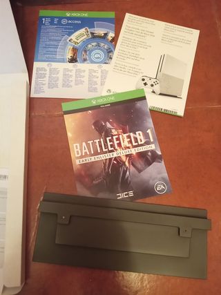 Caja vacía Xbox One Battlefield 1 Edición Deluxe