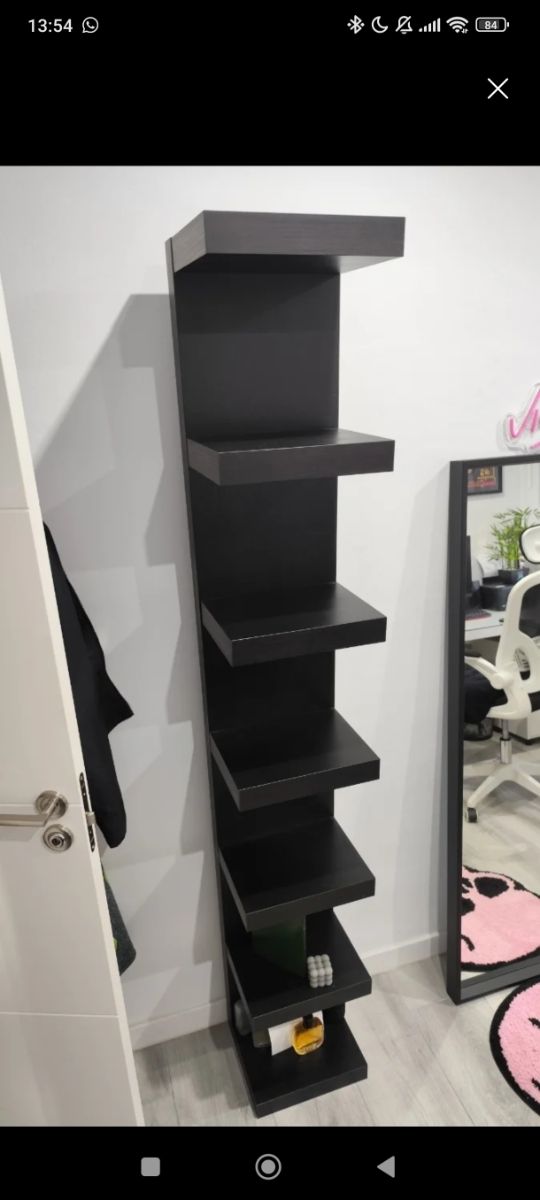 Estantería Lack negra