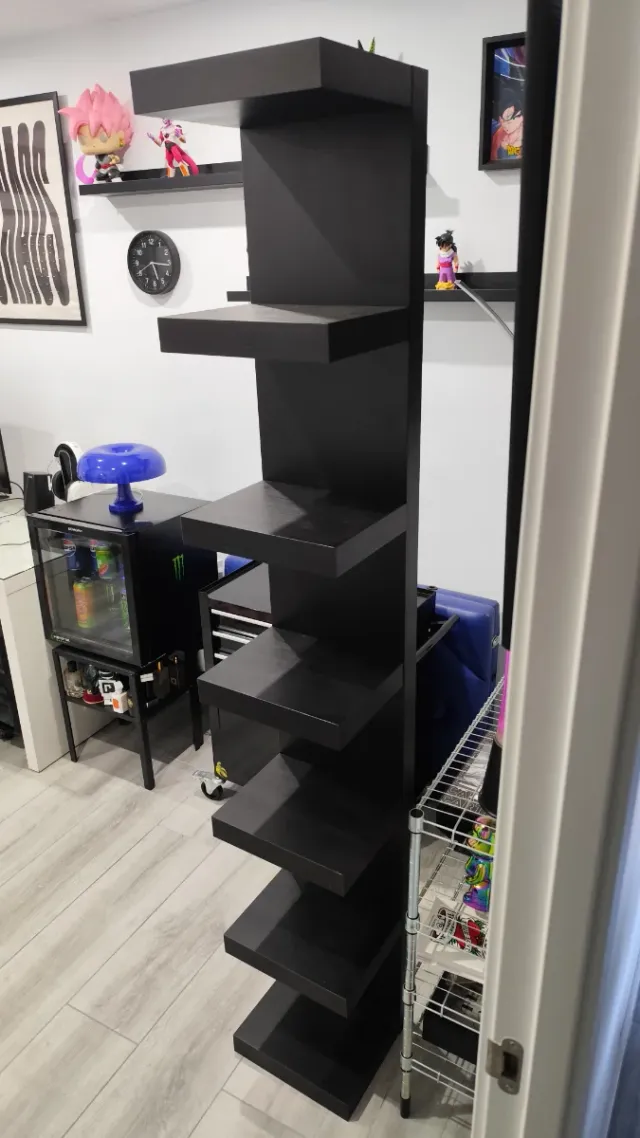 Estantería Lack negra