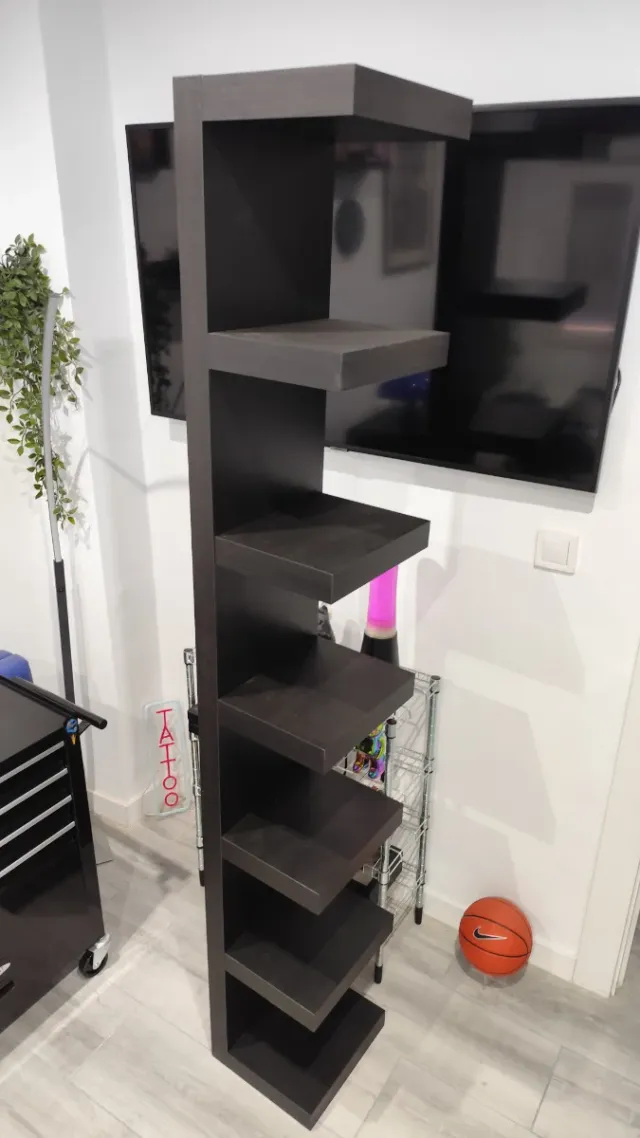 Estantería Lack negra