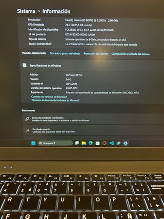 Portátil Vanwin 15 Intel Celeron- Gris Oscuro