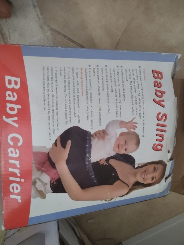 Mochila Portabebés Baby Sling