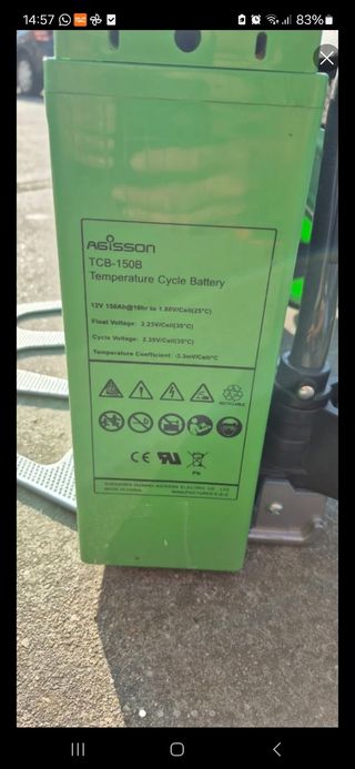 Batería AGM 12V 150Ah TCB-150B