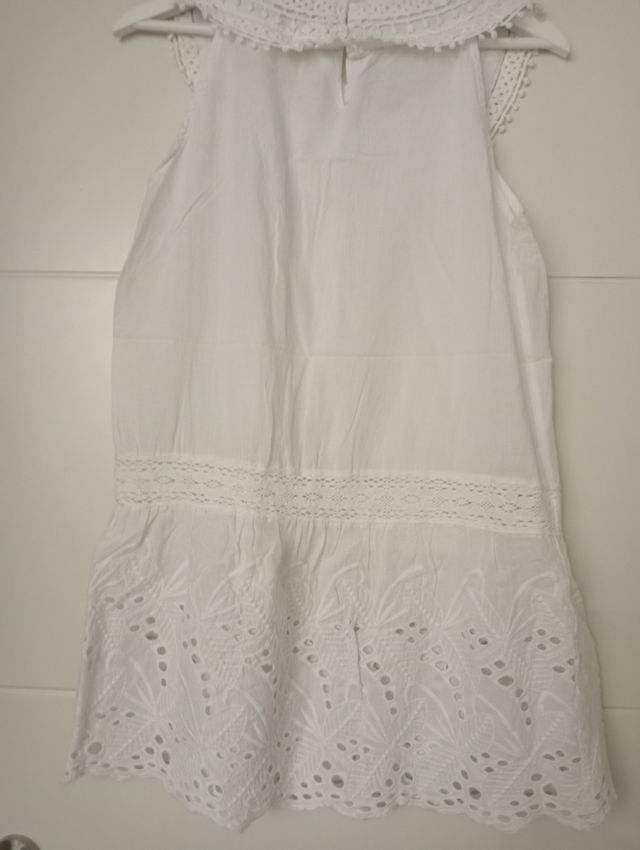 Vestido blanco boho - Talla M