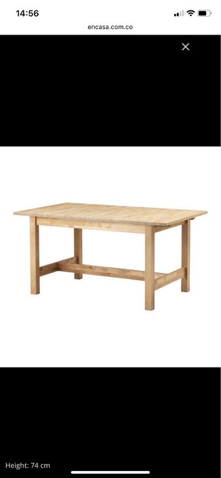 NORDEN Ikea tavolo allungabile - Legno