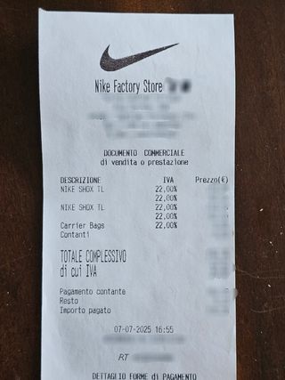 Nike Shox TL Sunrise - Scarpe nuove