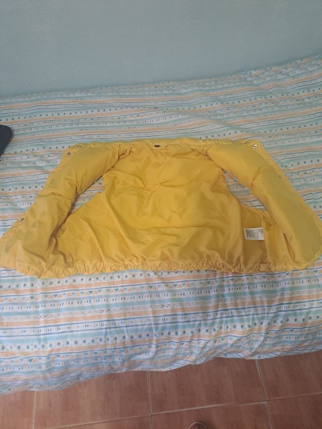 Gilet trapuntato giallo