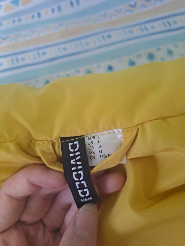 Gilet trapuntato giallo