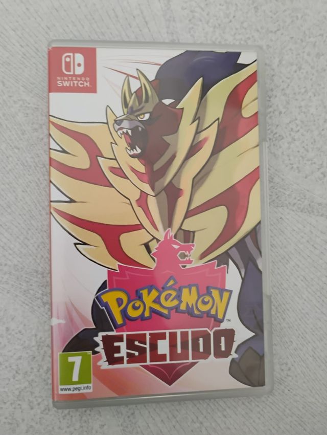 Caja con juegos Nintendo switch