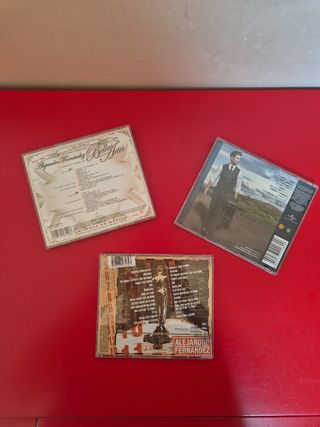 3 CDs Alejandro Fernández