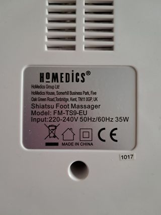 Massaggiatore Shiatsu piedi HomMedics FM-TS9-EU