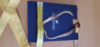 Busta Regalo Swarovski - Blu e Oro