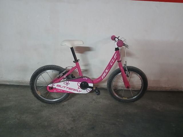Bicicleta niña 4-8 años 16 pulgadas
