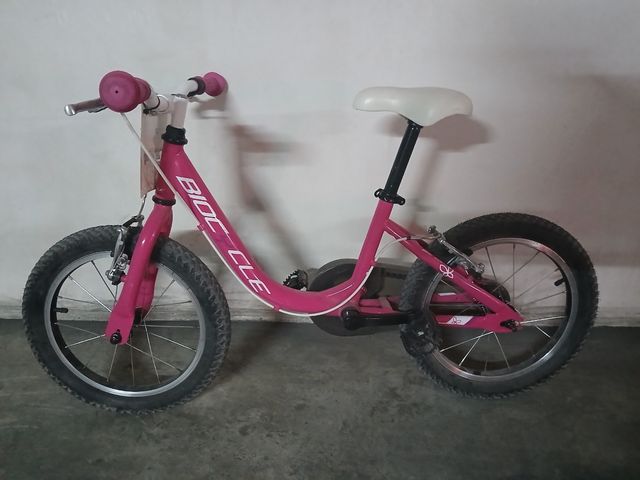 Bicicleta niña 4-8 años 16 pulgadas