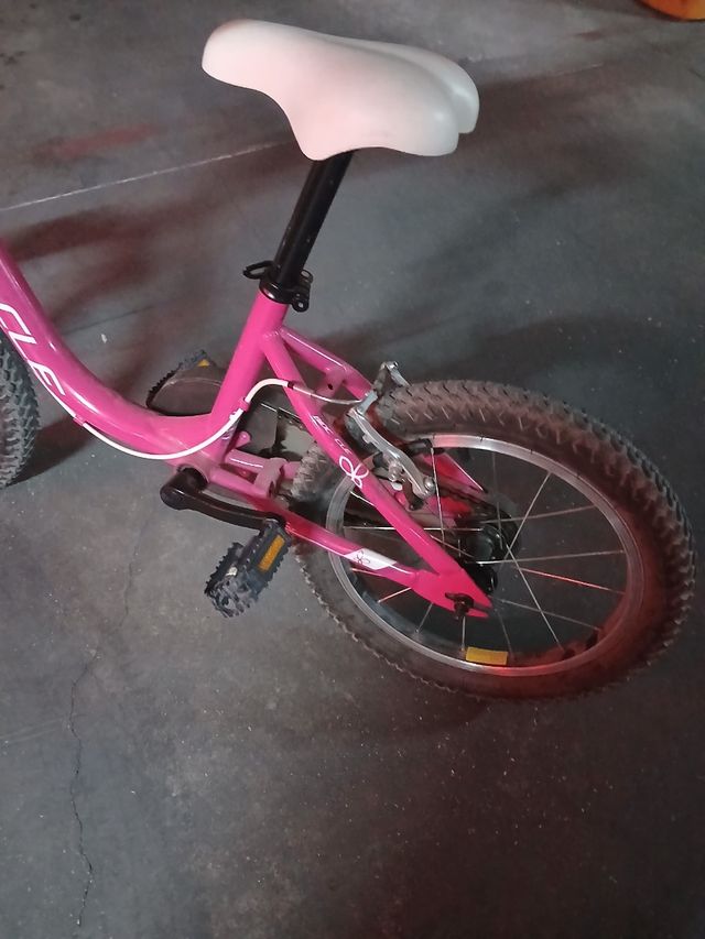 Bicicleta niña 4-8 años 16 pulgadas