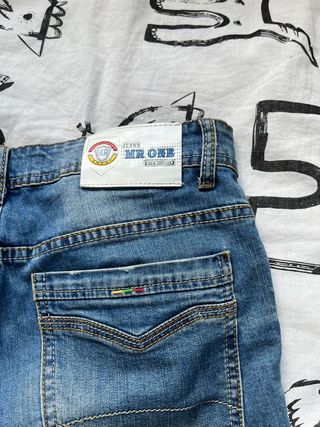Pantalones vaqueros azul marino