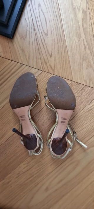 Sandali Gucci oro 39.5