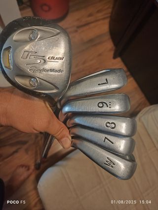 hierros Ping I-25 + TaylorMade R5 Dual (regalo)