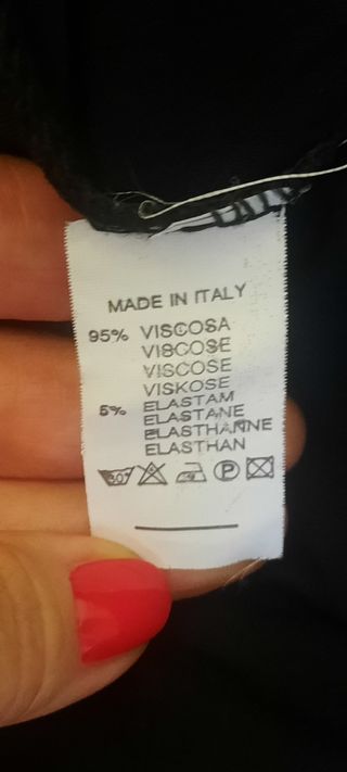 Vestito estivo blu e viola