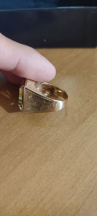 Anello vintage oro giallo 18k